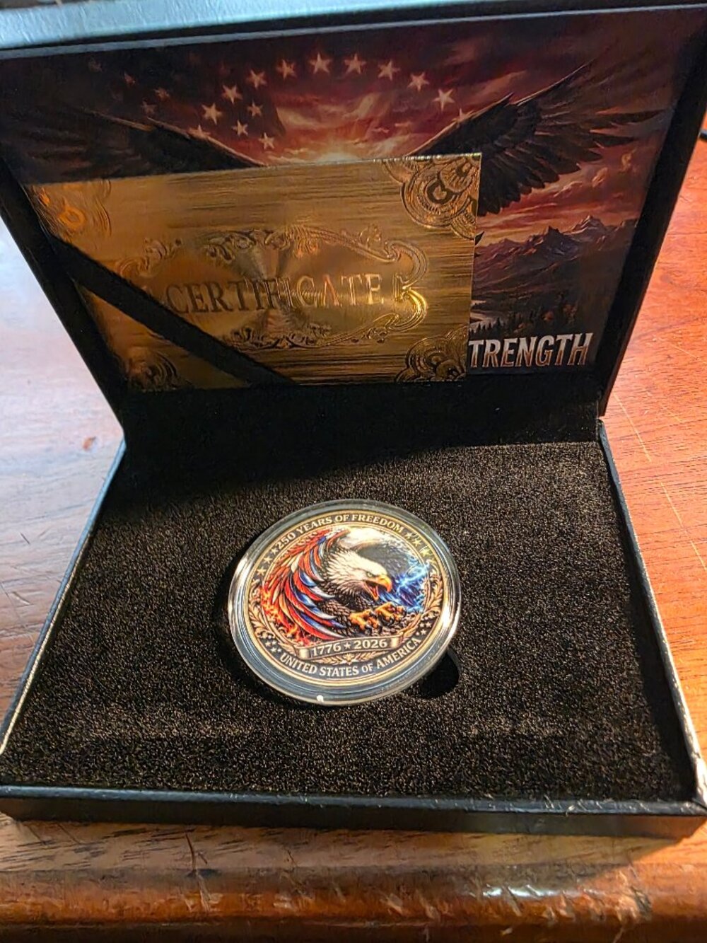 250TH ANNIVERSARY COLLECTOR COIN OF AMERICA